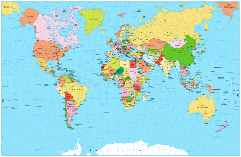 mapa-del-mundo-político-detallado-grande-con-los-objetos-del-agua